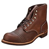 Red Wing Heritage Iron Ranger 6-Inch Boot, Amber Harness, 7 W...