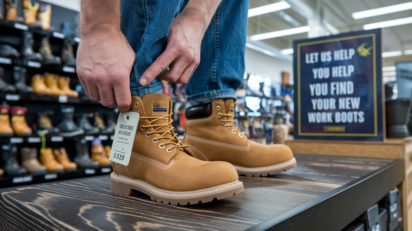 Let Us Help You Find Your New Work Boots